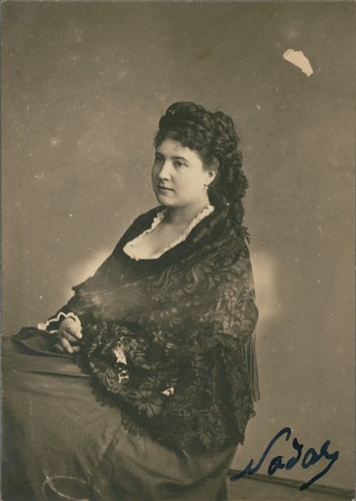 Judith Gautier by Nadar [Gaspard Félix Tournachon]