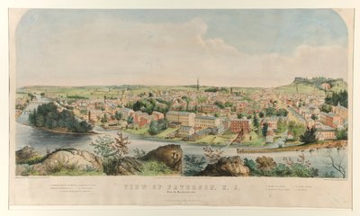 View of Paterson, N.J. by Nagel and Weingarten