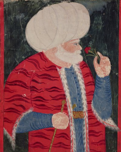 Admiral Khair-ed-din (c.1465-1546) 1540 by Nakkep, called Nigari Reis Haydar