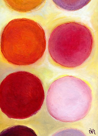 The Happy Dots 6, 2014 by Nancy Moniz Charalambous