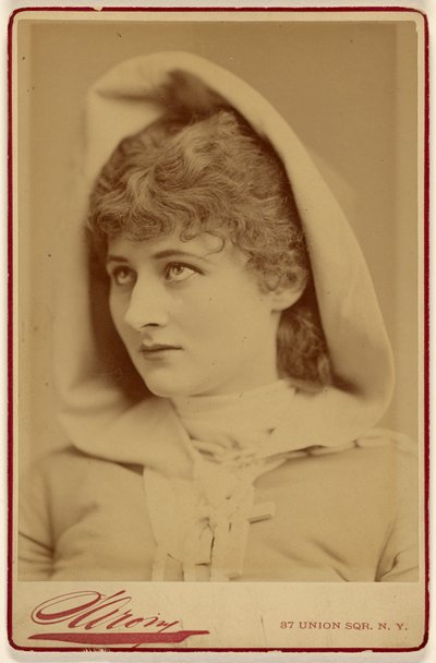 Mary Anderson by Napoleon Sarony