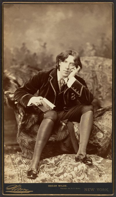 Oscar Wilde by Napoleon Sarony