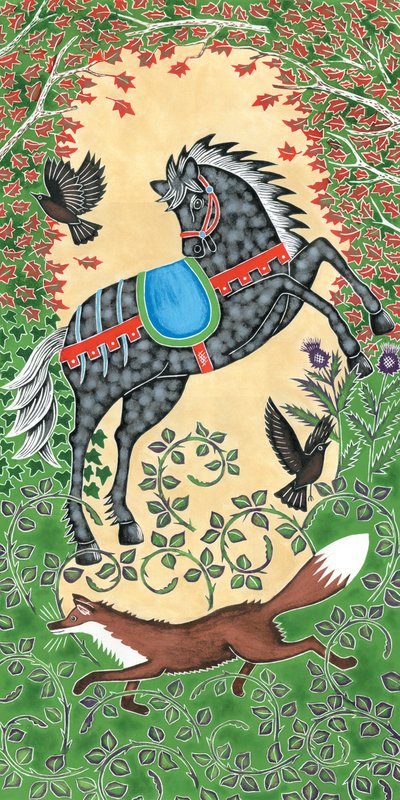 Horse & Fox by Nat Morley
