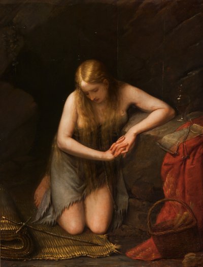 The Penitent Magdalene by Natale Schiavoni