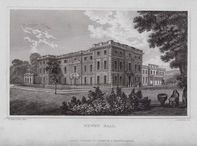 Newby Hall by Nathaniel (after) Whittock