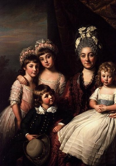 Lady Cooper with Her Family by Nathaniel Dance Holland