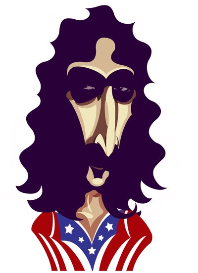 Frank Zappa by Neale Osborne