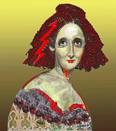 Mary Wollstonecraft Shelley by Neale Osborne
