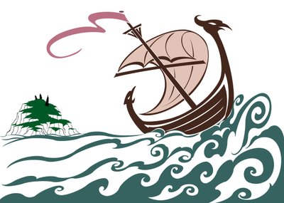 Storybook Ship, 2022 by Neale Osborne