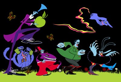 The Blue Meanies, 2023 by Neale Osborne