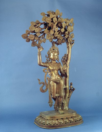 The Birth of Buddha by Nepalese School