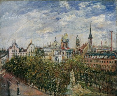 View of Prague by Leopold Blonder