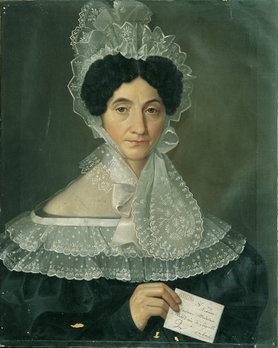 Bust of Magdalene Ruard (d. 1858) by Leopold Blonder