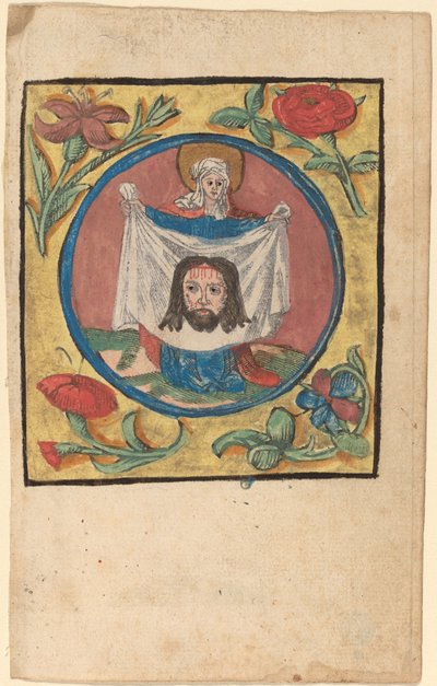 Saint Veronica with the Sudarium by Netherlandish 15th Century