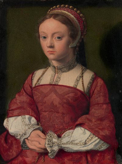 Portrait of a Young Woman by Netherlandish Painter