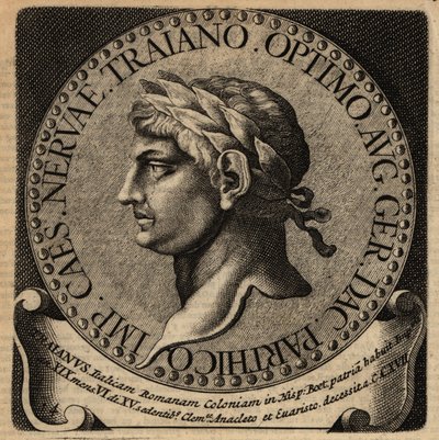 Portrait of Roman Emperor Trajan by Netherlandish School