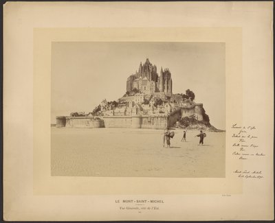Mont-Saint-Michel, General View, East Side by Neurdein freres
