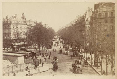 Paris, Boulevard de la Madeleine by Neurdein freres