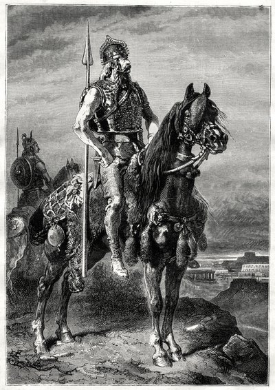 Gallic Horseman by Neuville
