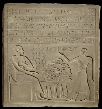 Stela of Imeny by New Kingdom Egyptian