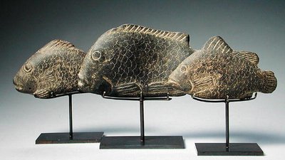 Three fish by New Kingdom Egyptian