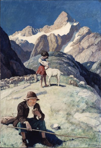 Heidi, 1940 by Newell Convers Wyeth