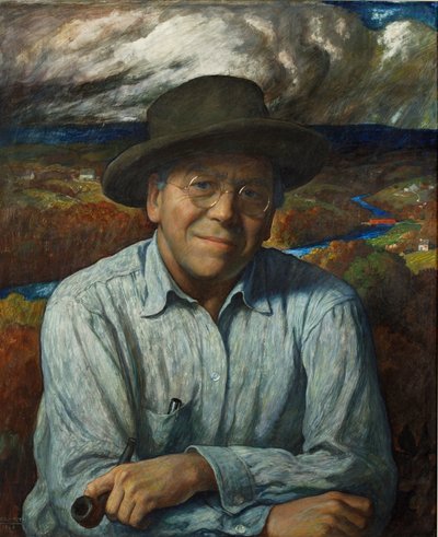 Self-Portrait by Newell Convers Wyeth