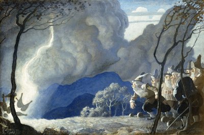 The Gnomes Bowling by Newell Convers Wyeth