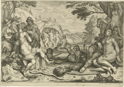 Diana and Callisto by Nicaise de Ruyter