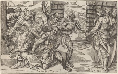Samson and Delilah by Niccolò Boldrini after Titian