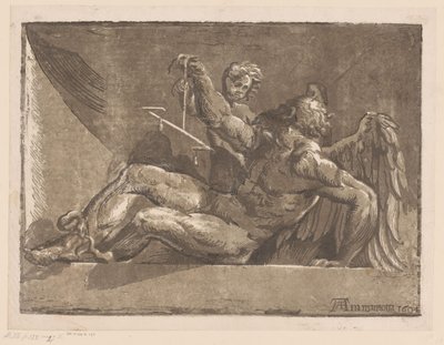 Saturn by Niccolò Vicentino (attributed to)