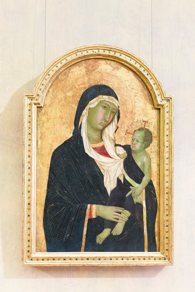 Madonna and child by Niccolò di Segna