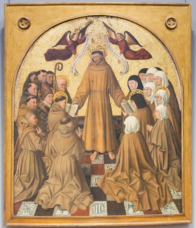 St Francis Delivers the Rule by Niccolo Antonio Colantonio