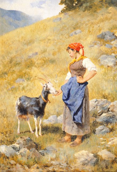 Shepherdess by Niccolo Cannicci