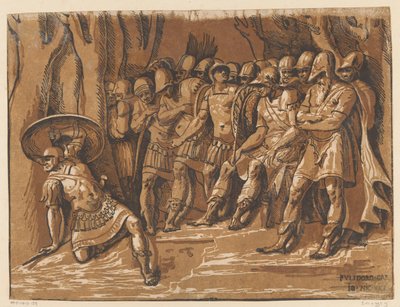 Suicide of Ajax by Niccolo Vicentino