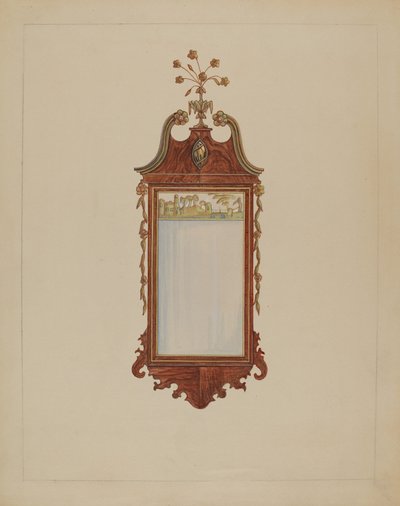 Hepplewhite Mirror by Nicholas Gorid