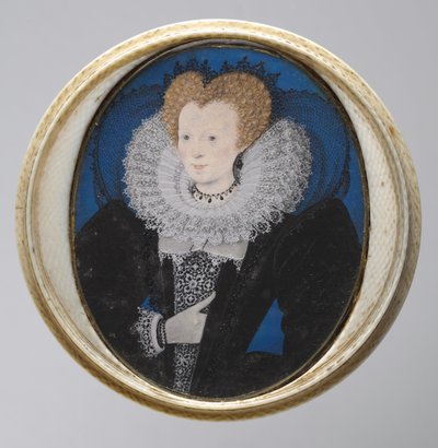 Portrait of a Woman, 1590s by Nicholas Hilliard