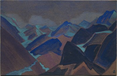 Glaciers of Lahul by Nicholas Roerich