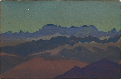 Himalayas, near Sandakphu by Nicholas Roerich