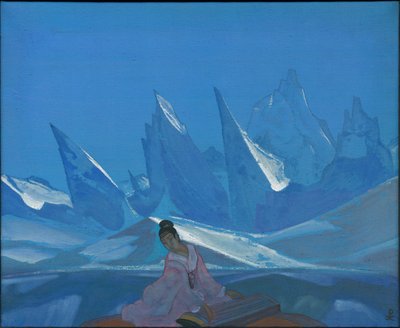 Kuan-yin, 1933 by Nicholas Roerich