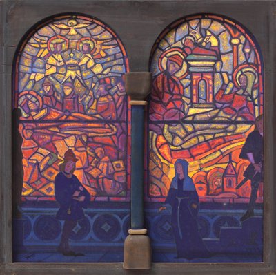 Mystery of the Rose, 1933 by Nicholas Roerich