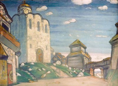 The Cathedral in Putivl by Nicholas Roerich