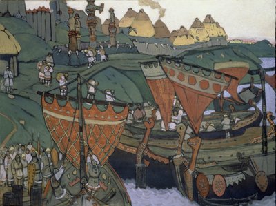 The Slavs on the Dnieper by Nicholas Roerich