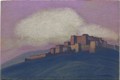 Tibetan Fortress by Nicholas Roerich