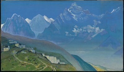 To Kailas, Lahul by Nicholas Roerich