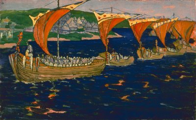 Uninvited Guests by Nicholas Roerich