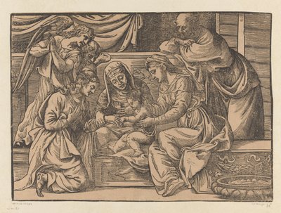 Mystical Marriage of Saint Catherine by Nicolò Boldrini