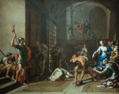 The Beheading of Saint John the Baptist by Nicola Vaccaro