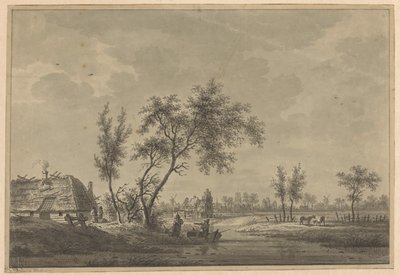 View of Wijk bij Duurstede by Nicolaas Wicart