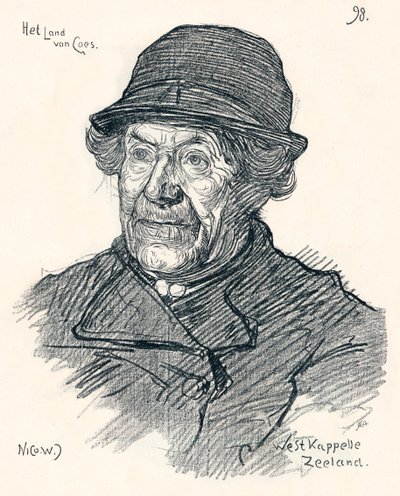 Sketch by Nico Jungmann by Nicolaas Wilhelm Jungmann